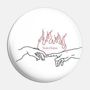 twin flame Pin