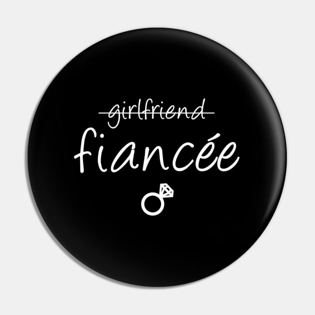Girlfriend Fiancee Fiance Engagement Party Pin by Weirdcore