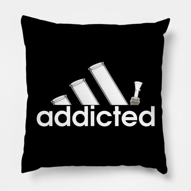 Bongs - addicted Pillow by RainingSpiders