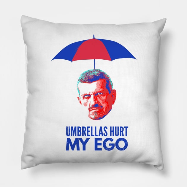 Guenther's ego Pillow by throwback