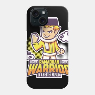 ramadhan warrior muslim Phone Case