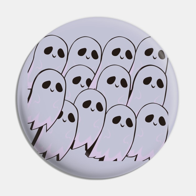 Ghosty Ghost Pin by ShubShank