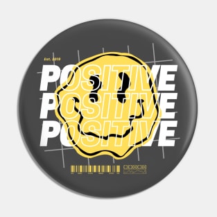 happy possitive Pin