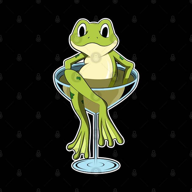 Frog in Glass by Markus Schnabel