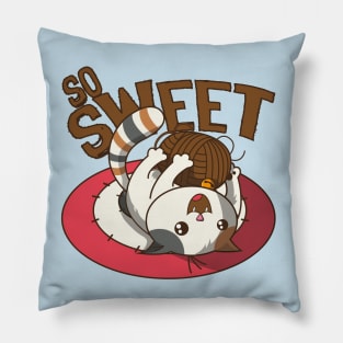 So Sweet Cat Pillow