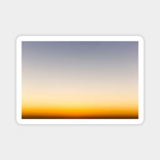 As the sun sets a gradient Magnet