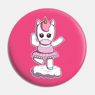 Ballerinicorn Pin