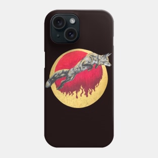 Leaping Firefox Phone Case