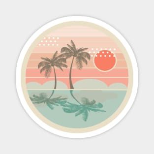 Pastel Sunset Magnet