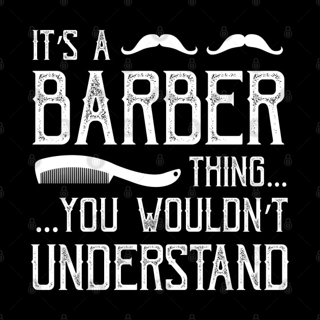 It's a barber thing, you wouldn't understand by StreeTee