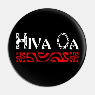 HIVA OA (white) Pin