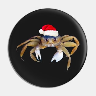 Crabby Christmas Pin