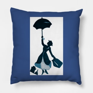 The Perfect Nanny (Greyscale) Pillow