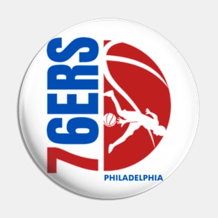 76ers Pin