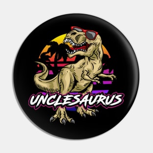 Uncle Saurus - Prehistoric Dinosaur T-Shirt Pin