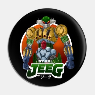 steel jeeg Pin