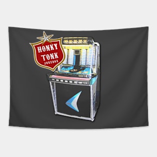 Honkytonk Jukebox vintage jukebox Tapestry