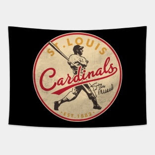 Retro St. Louis Cardinals 1 by Buck Tee Tapestry