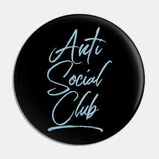 Anti Social Club Pin