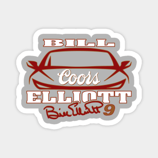 #9 Bill Elliott Fan Car Magnet