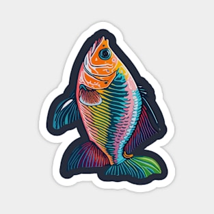 Colorful Sea Fish Magnet