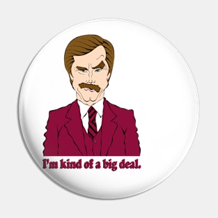 ANCHORMAN FAN ART Pin