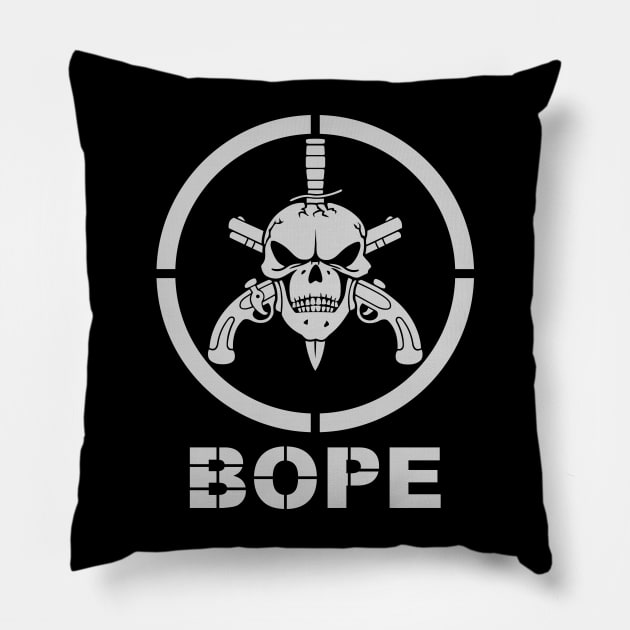 Mod.13 BOPE Batallon Ops Pillow by parashop