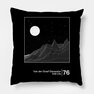 Van der Graaf Generator / Minimal Style Graphic Artwork Design Pillow