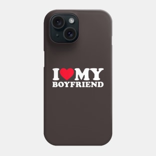 valentine's day 2023 , best gift for your love , couple , wife husband , boyfriend, girlfriend heart, love ,pink , read Phone Case