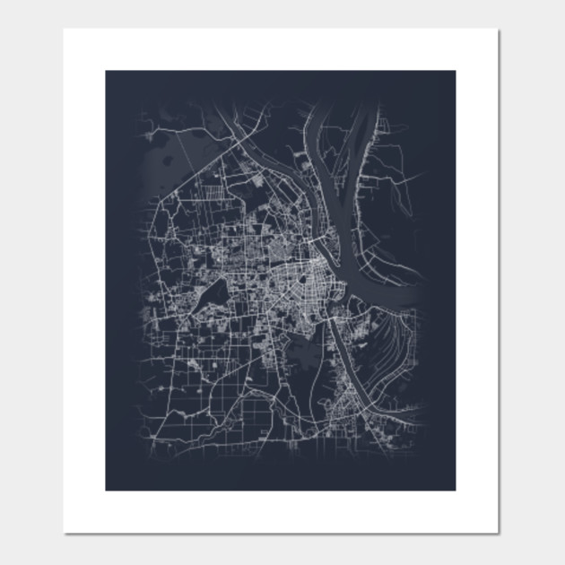 Minimal Phnom Penh Cambodja Phnum Penh City Map Phnom Penh