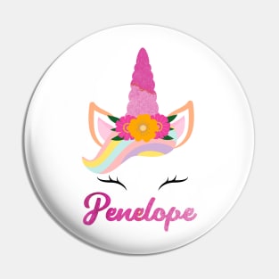 Name penelope unicorn lover Pin