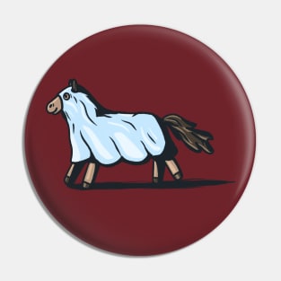 Ghost horse Pin