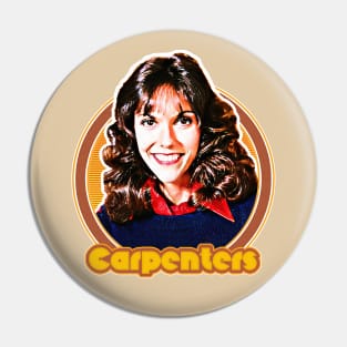 Carpenters / Retro 70s Aesthetic Fan Design Pin