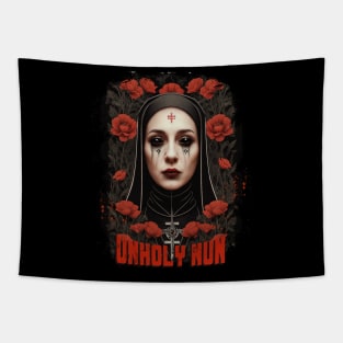 Unholy NUN Tapestry