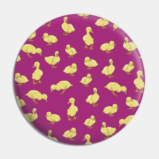 Duckling Pattern Pin