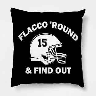 Flacco Round and find out Cleveland Browns 2 Pillow