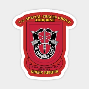 7th Special Forces Group Magnet