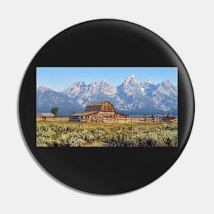 Famous Barn at Grand Teton Pin