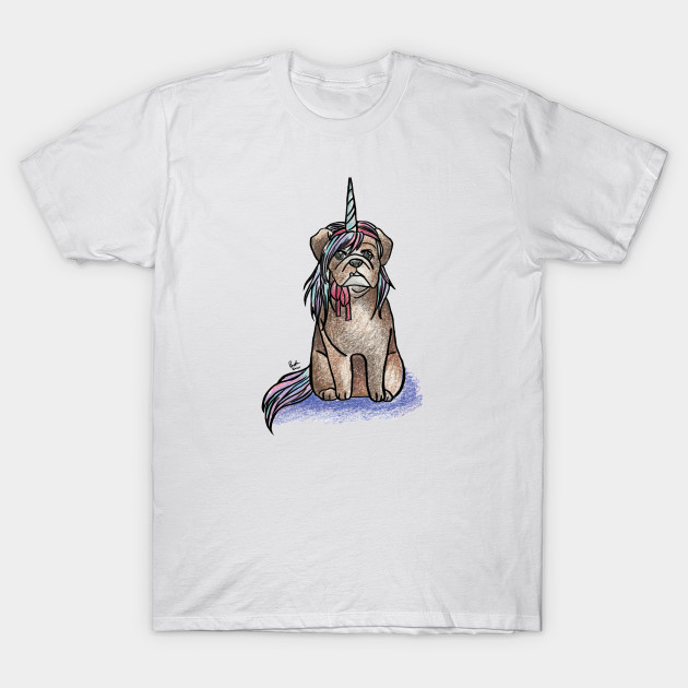 Unicorn Dog Unicorn T Shirt Teepublic