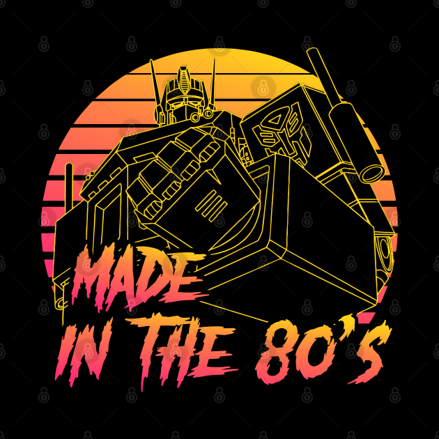 Transformers Retro 80s by Ubold