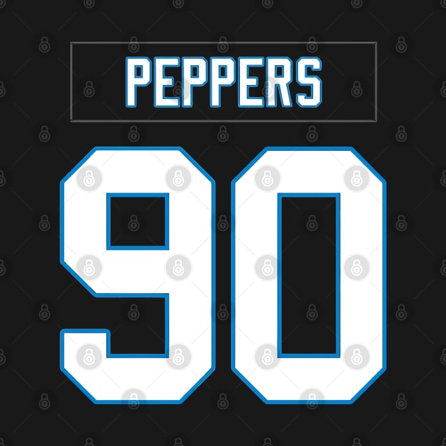 Julius Peppers Panthers by telutiga