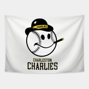 Retro Charleston Charlies Baseball 1971 Tapestry