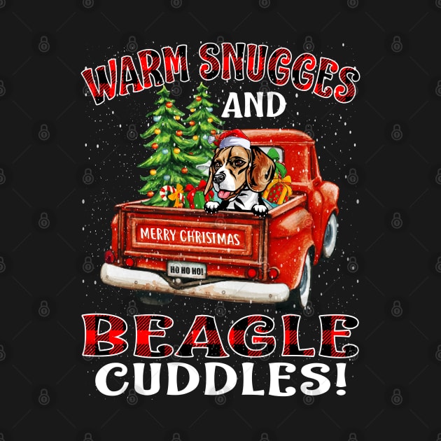 Warm Snuggles And Beagle Cuddles Ugly Christmas Sweater by intelus