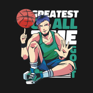 Basket ANime Boy T-Shirt