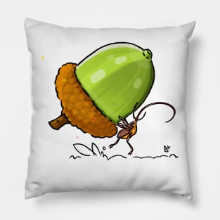 Weevil Brought an Acorn! Pillow