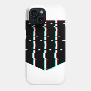 Black Ops 4 Logo Glitch Effect Black Phone Case