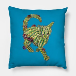 Kitten Cactus Pillow