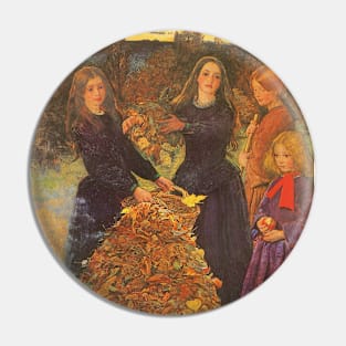 Autumn Leaves by Sir John Everett Millais Pin