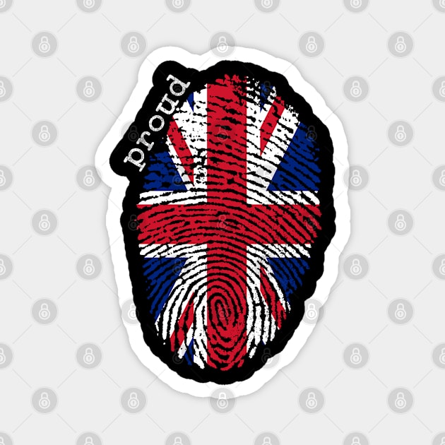 United Kingdom flag Magnet by Shopx