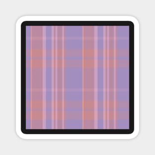 Spring Aesthetic Conall 1 Hand Drawn Textured Plaid Pattern Magnet